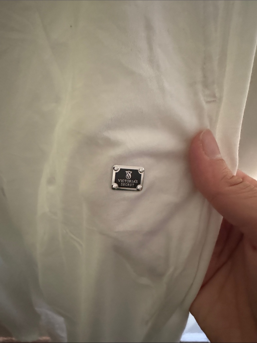 Victoria's Secret White Sweatpants - Picture 2 of 4